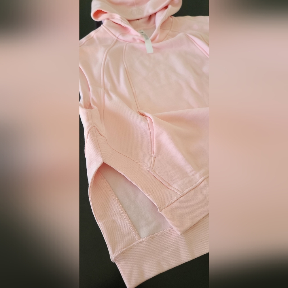 NWT Lululemon Scuba Pullover Sleeveless Hoodie - Pink, Size XL/XXL - Picture 4 of 5